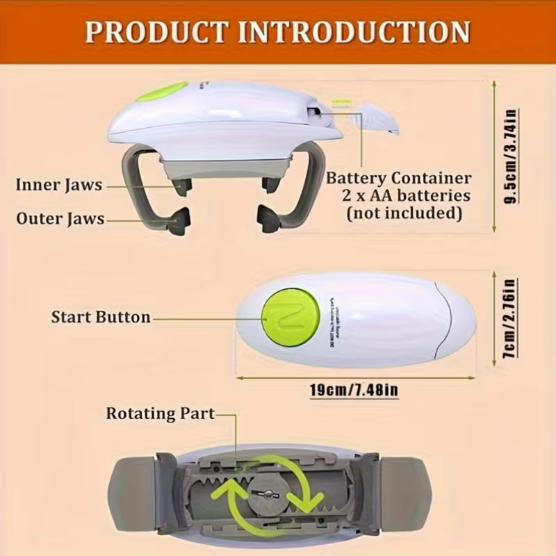 Higher Torque Electric Jar Opener